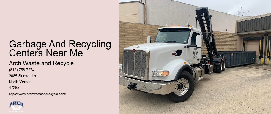 Garbage And Recycling Centers Near Me