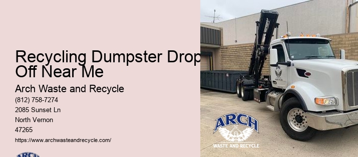 Recycle Dumpster Rental Near Me