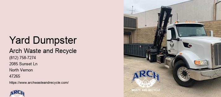 Yard Waste Dumpster Rental Cost